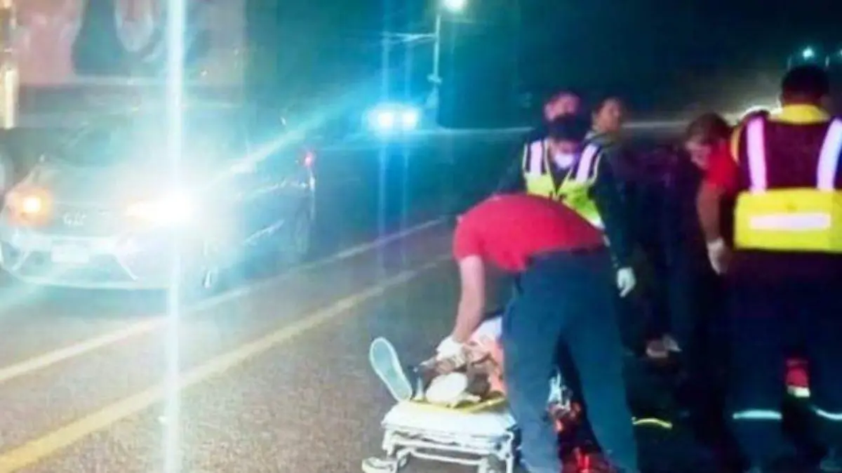 muere motociclista en hospital